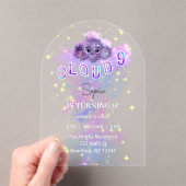Acrylique Dreamy Cloud Neuf 9e invitation annivers (In situ (ordinateur de poche))