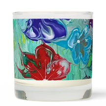 "Acrylique pour motifs floraux"