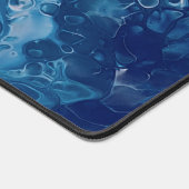 Acrylique rose Bleu Pourrissant L'Art Liquide Abst (Coin)