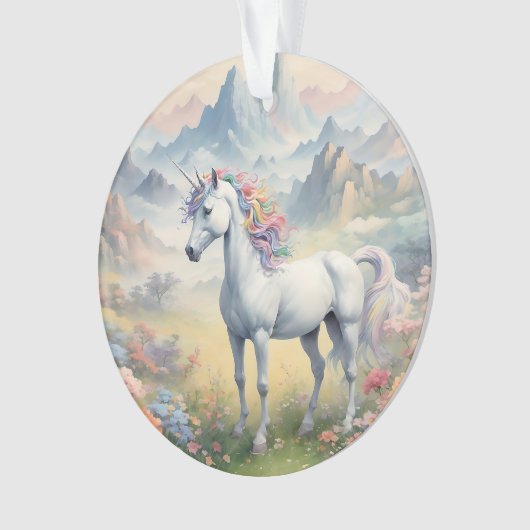 Acrylique Unicorne (devant)