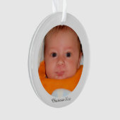 Acrylkerstfotoversiering Ornament (voorkant)