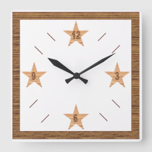 Acrylklok, Carrée DESIGN CLOCK Vierkante Klok