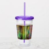 Acrylknolpaal "Stripe" Acryl Drinkbeker (Rechts)