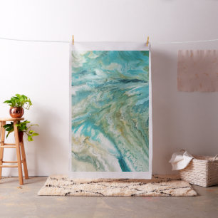 Acrylnitriet voor abstracte turkooizen stof