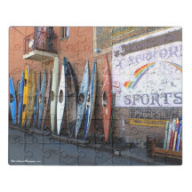 Acrylpuzzle met Kayaks in de Alley