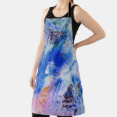 acrylrastertextuur verschillend meerkleurig mono schort (Insitu)