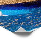 Acrylschilderij. Met de hand verfde illustraties. Poster (Hoek)