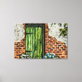 Acrylschilderij van Sian Butler Canvas Afdruk (Voorkant)