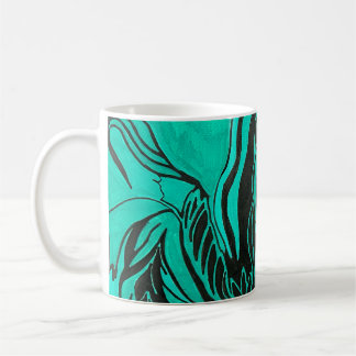 Acrylschildering Koffiemok