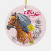 AcrylSleutelhanger Keramisch Ornament (Voorkant)