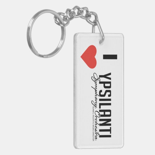 AcrylSleutelhanger Sleutelhanger (Voorkant Links)