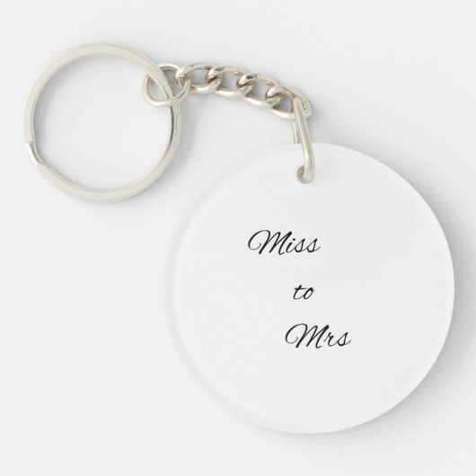 AcrylSleutelhanger Sleutelhanger (Voorkant)