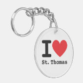 AcrylSleutelhanger Sleutelhanger (Voorkant Links)