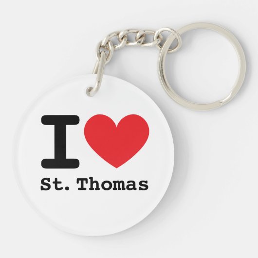 AcrylSleutelhanger Sleutelhanger (Achterkant)