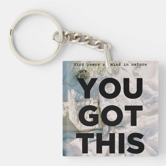 Acrylsleutelhanger Sleutelhanger (Voorkant)