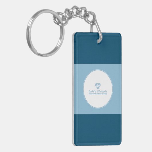 AcrylSleutelhanger Sleutelhanger (Voorkant Links)