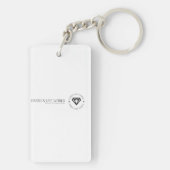 AcrylSleutelhanger Sleutelhanger (achterkant)