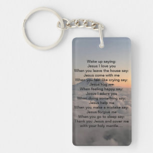 AcrylSleutelhanger Sleutelhanger