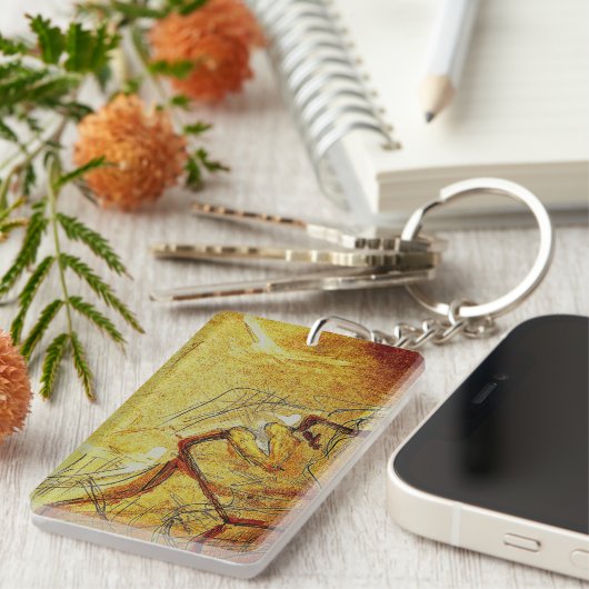 AcrylSleutelhanger Sleutelhanger (Voorkant Rechts)