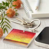 AcrylSleutelhanger Sleutelhanger (Voorkant Rechts)