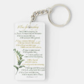 AcrylSleutelhanger Sleutelhanger (achterkant)