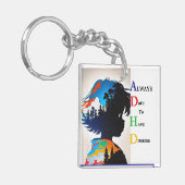 AcrylSleutelhanger Sleutelhanger (Voorkant Links)