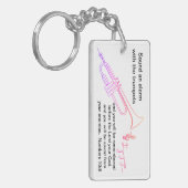 AcrylSleutelhanger Sleutelhanger (Voorkant Links)