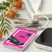 AcrylSleutelhanger Sleutelhanger (Voorkant Rechts)