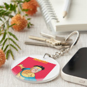 AcrylSleutelhanger Sleutelhanger (Voorkant Rechts)