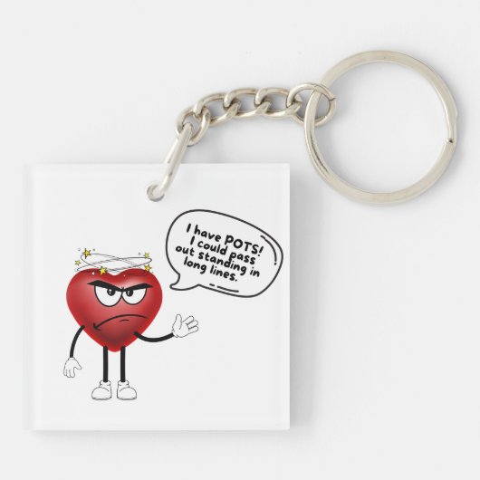 AcrylSleutelhanger Sleutelhanger (Achterkant)