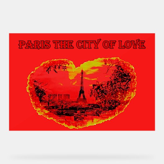 Acrylteken Acryl Bord (Voorkant)