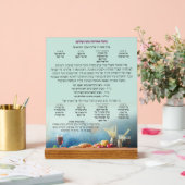 Acrylteken Acryl Bord (Huwelijk)