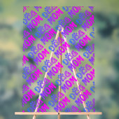 Acrylteken Acryl Bord (Neutraal)