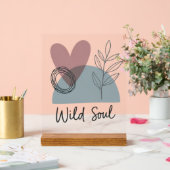 Acrylteken Acryl Bord (Huwelijk)