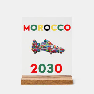 Acrylteken MAROKKO 2030 Acryl Bord
