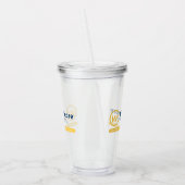 Acryltumbler Acryl Drinkbeker (Links)