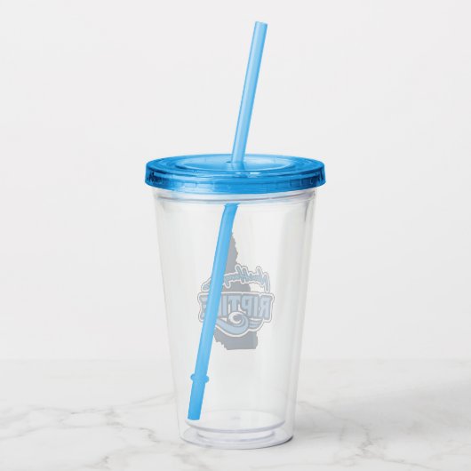 Acryltumbler Acryl Drinkbeker (Achterkant)