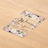 Acryluitnodiging Acryl Uitnodigingen (Laagn)