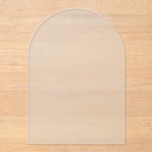 Acryluitnodiging Acryl Uitnodigingen (Voorkant)