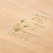 Acryluitnodiging Acryl Uitnodigingen (Laagn)