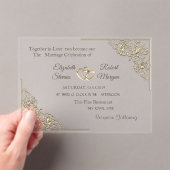 Acryluitnodiging Acryl Uitnodigingen (Insitu (Draagbaar))