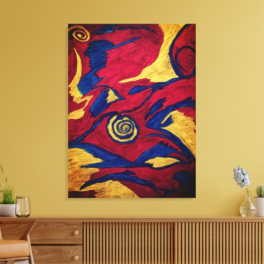 Acrylverf Canvas Afdruk (Insitu (Woonkamer))