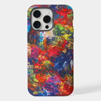 Acrylverf voor kleurinvasie iPhone 15 pro max hoesje