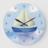 acrylwandklok grote klok (Voorkant)