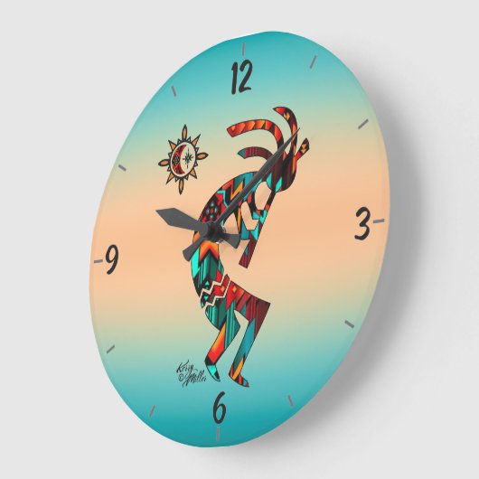 acrylwandklok grote klok (Hoek)