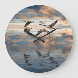 acrylwandklok grote klok