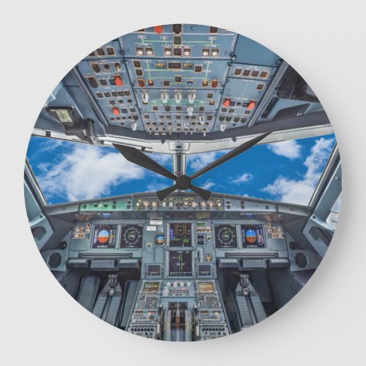 acrylwandklok grote klok (Voorkant)