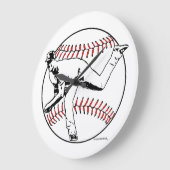 Acrylwandklok, rond (groot) grote klok (Hoek)