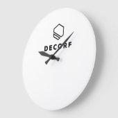 Acrylwandklok rond (groot) grote klok (Hoek)