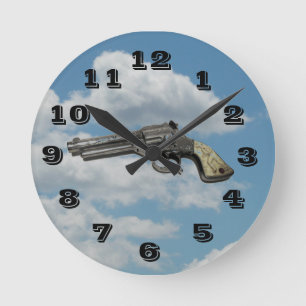 acrylwandklok ronde klok